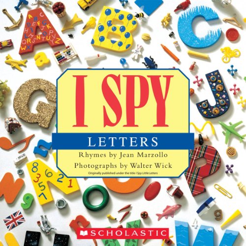 Book Cover I Spy Letters