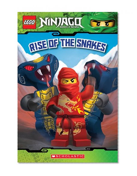 Book Cover Rise of the Snakes (LEGO Ninjago: Reader)