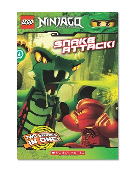 Book Cover LEGO Ninjago: Snake Attack! (Chapter Book #5)