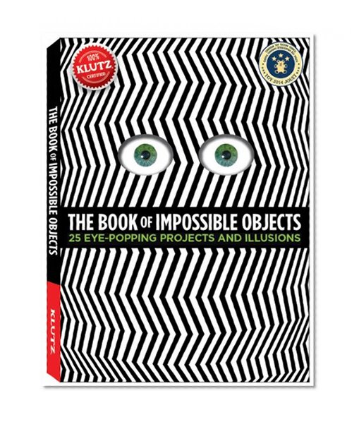 Klutz The Book of Impossible Objects: 25 Eye-Popping Projects to Make, See & Do Craft Kit