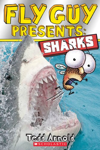 Book Cover Fly Guy Presents: Sharks (Scholastic Reader, Level 2)