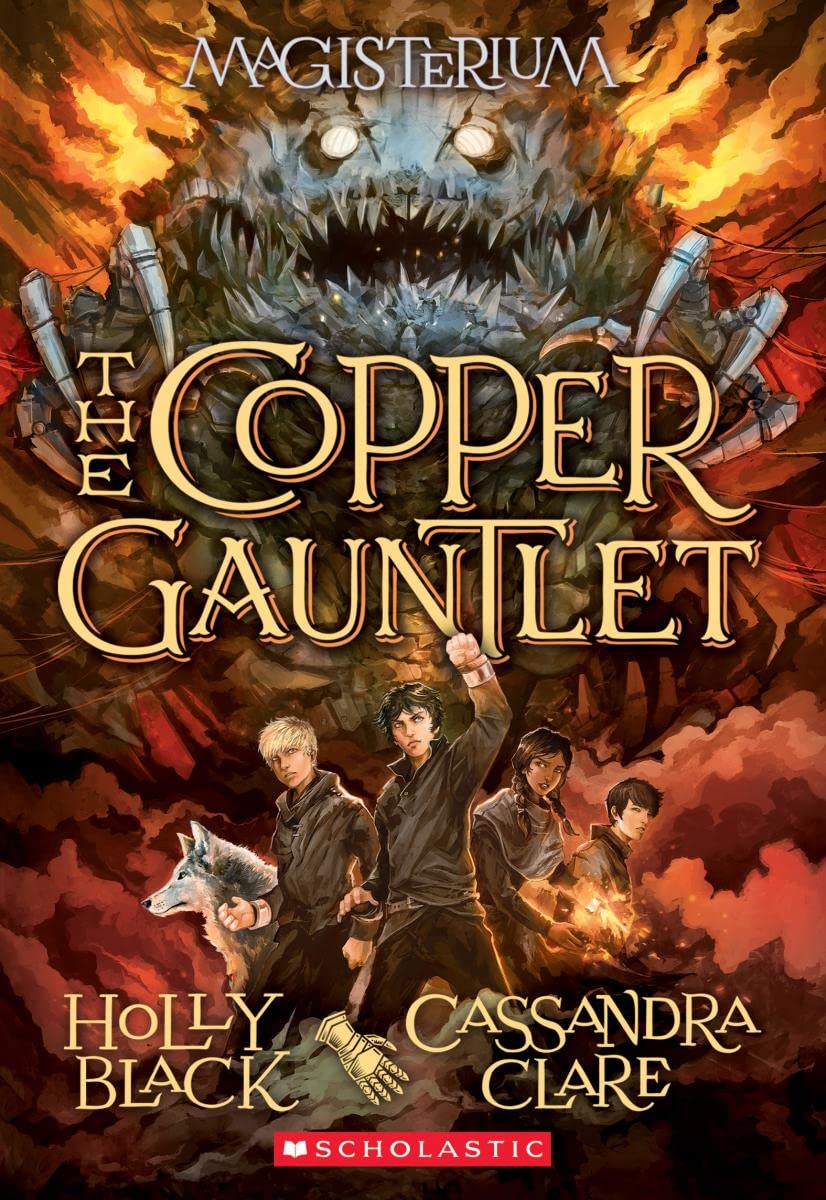 Book Cover The Copper Gauntlet (Magisterium #2) (2)