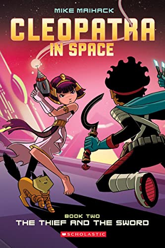 Book Cover The Thief and the Sword: A Graphic Novel (Cleopatra in Space #2) (2)