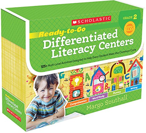Book Cover Ready-to-Go Differentiated Literacy Centers: Grade 2: Engaging Centers Designed to Help Every Student Meet the Common Core