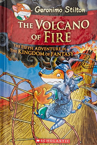 Book Cover Geronimo Stilton and the Kingdom of Fantasy #5: The Volcano of Fire