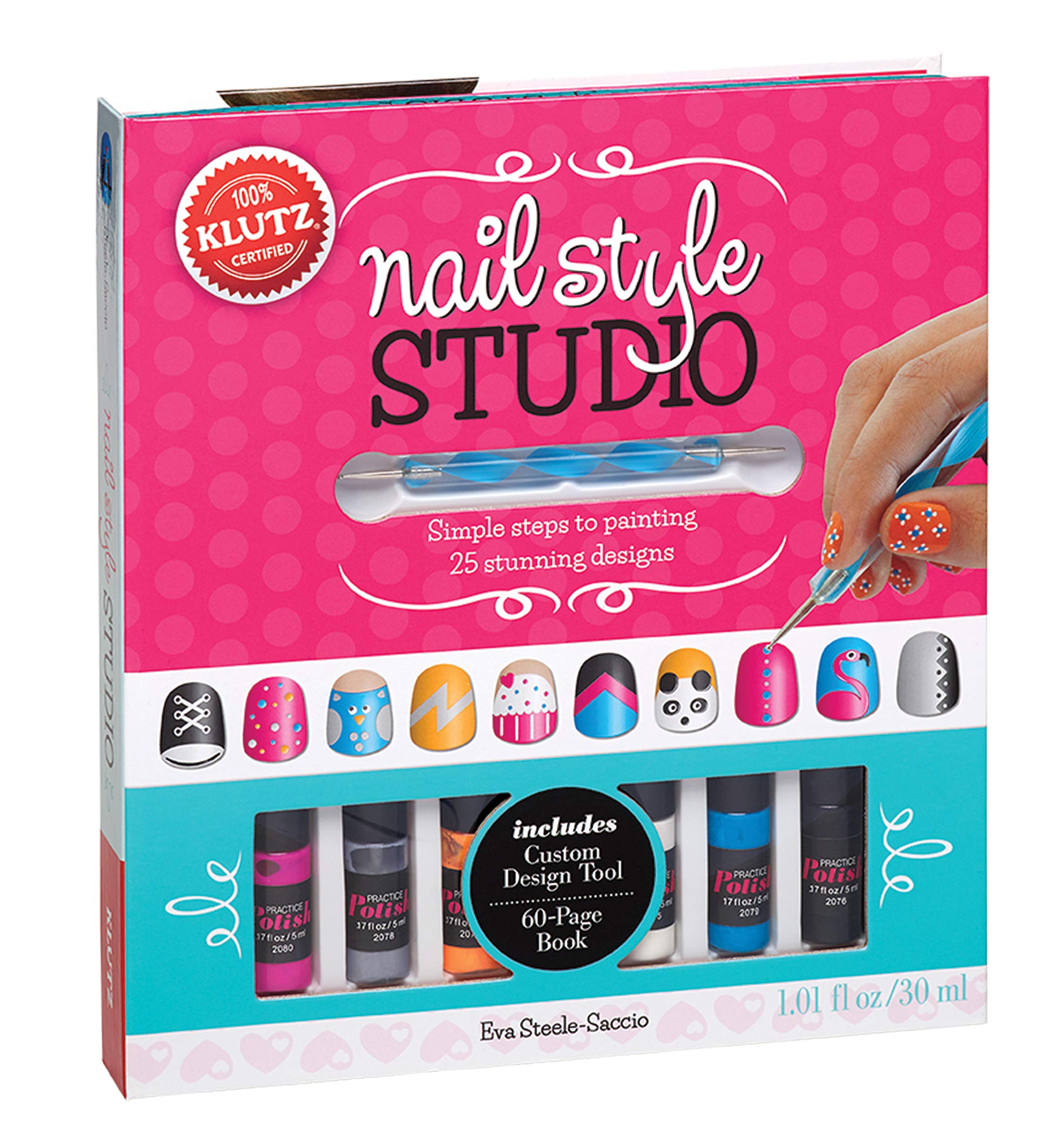 Book Cover Klutz Nail Style Studio Book Kit