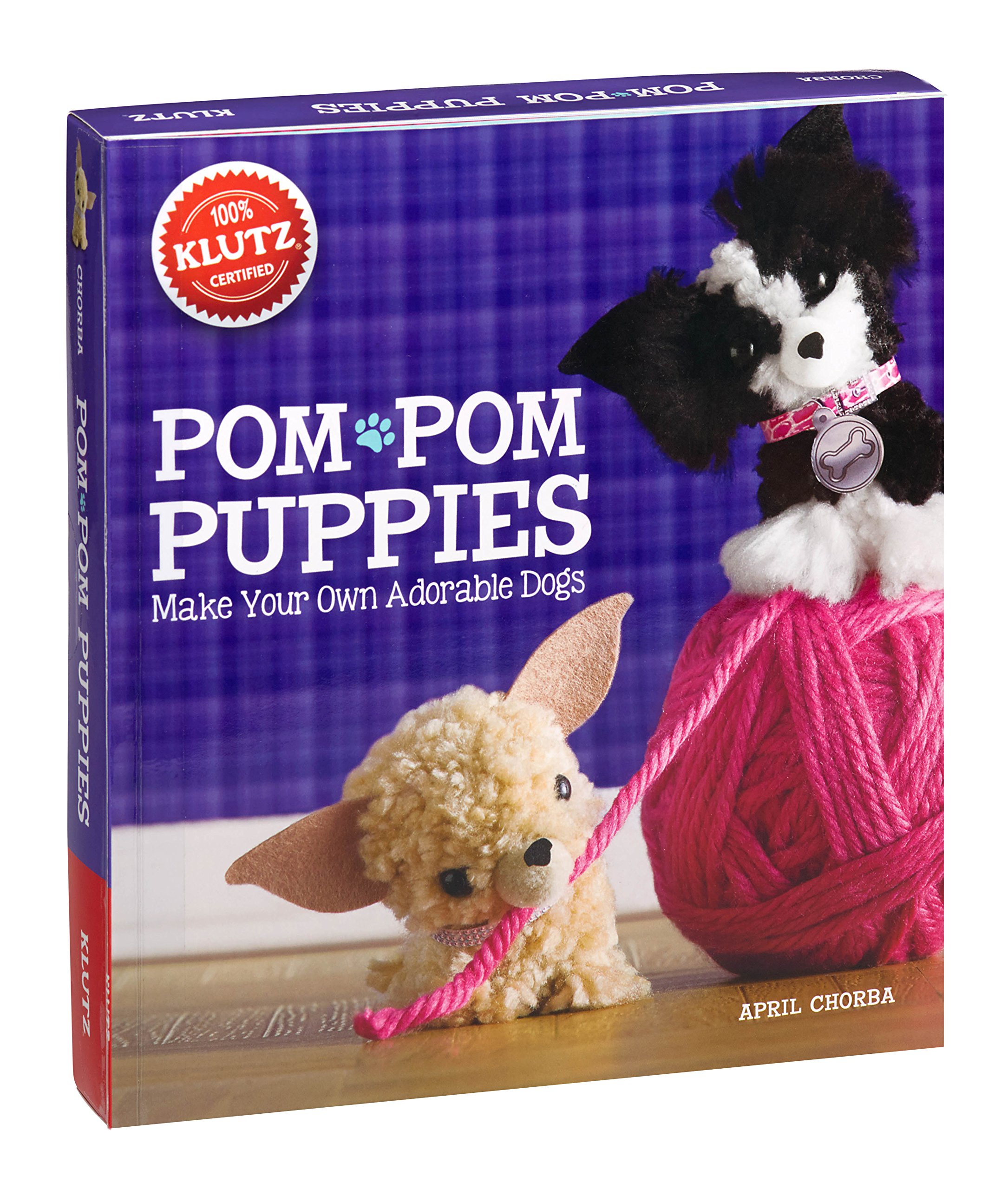 Book Cover Klutz Pom-Pom Puppies Craft Kit, 8