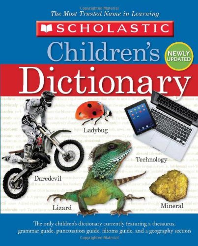Book Cover Scholastic Children's Dictionary