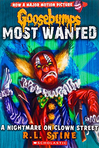 Book Cover A Nightmare on Clown Street (Goosebumps Most Wanted #7) (7)