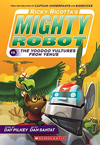 Book Cover Ricky Ricotta's Mighty Robot vs. the Video Vultures from Venus (Ricky Ricotta's Mighty Robot #3) (3)