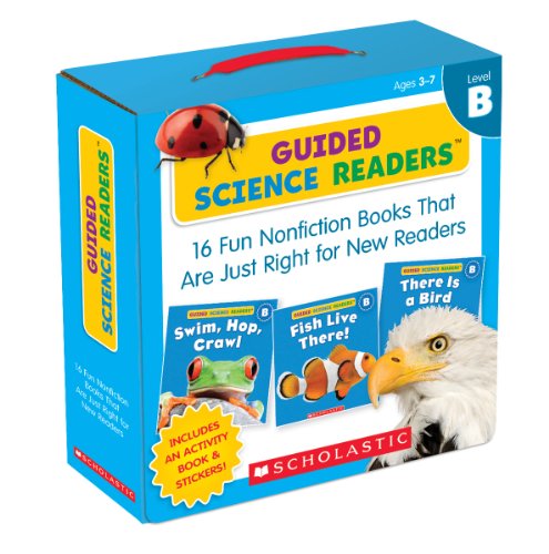 Book Cover Guided Science Readers Parent Pack: Level B: 16 Fun Nonfiction Books That Are Just Right for New Readers