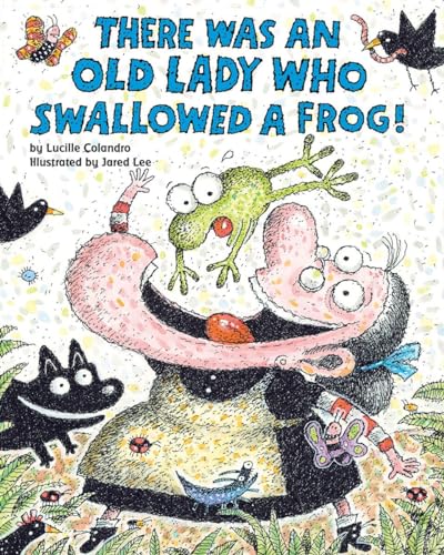 Book Cover There Was an Old Lady Who Swallowed a Frog!