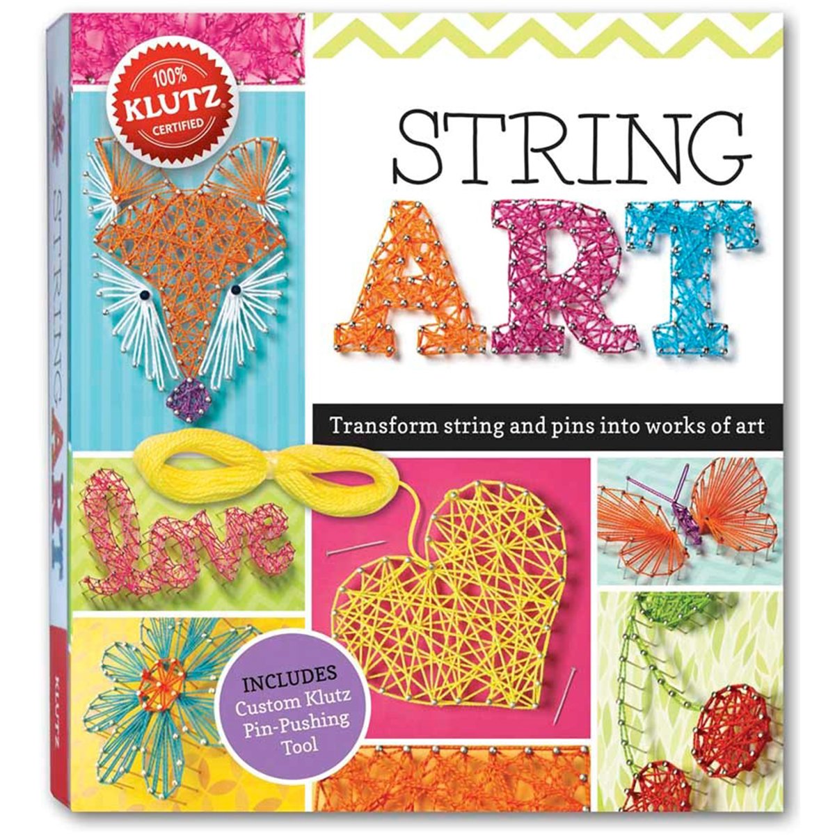 Book Cover Klutz String Art Book Kit