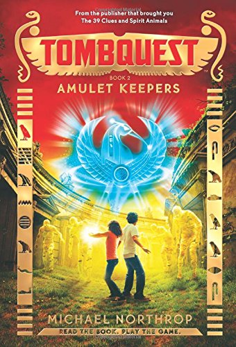 Book Cover Amulet Keepers (TombQuest, Book 2) (2)