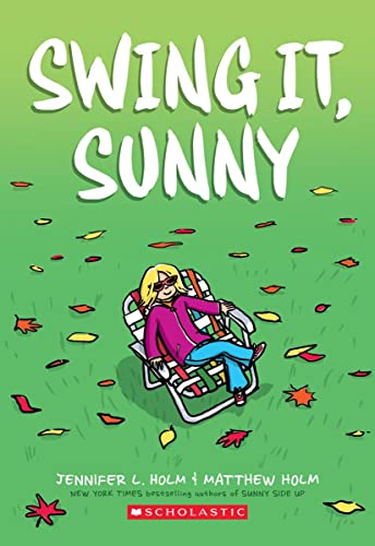 Book Cover Swing it, Sunny: A Graphic Novel (Sunny #2) (2)