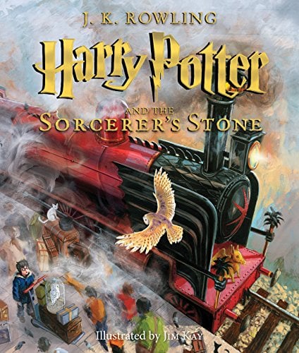 Book Cover Harry Potter and the Sorcerer's Stone: The Illustrated Edition (Harry Potter, Book 1)