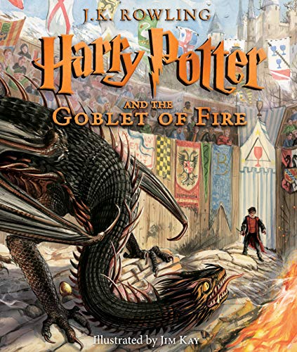 Book Cover Harry Potter and the Goblet of Fire: The Illustrated Edition (Harry Potter, Book 4) (Illustrated edition) (4)