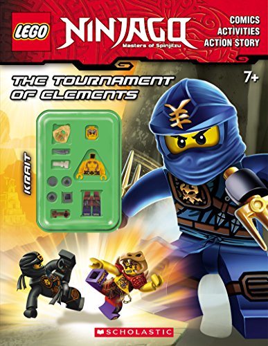 Book Cover The Tournament of Elements (LEGO Ninjago: Activity Book with Minifigure)