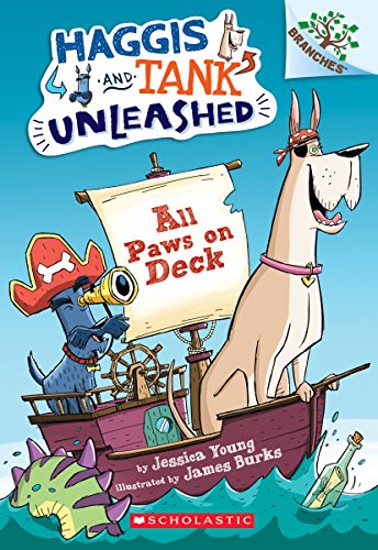Book Cover All Paws on Deck: A Branches Book (Haggis and Tank Unleashed #1)