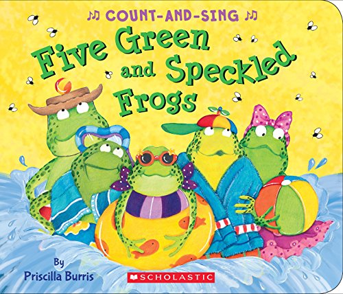 Book Cover Five Green and Speckled Frogs: A Count-and-Sing Book
