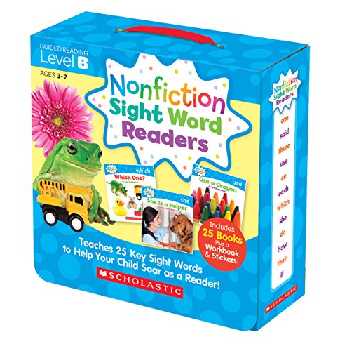 Book Cover Nonfiction Sight Word Readers Parent Pack Level B: Teaches 25 key Sight Words to Help Your Child Soar as a Reader! (Nonfiction Sight Word Readers Parent Packs)