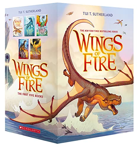 Book Cover Wings of Fire Boxset, Books 1-5 (Wings of Fire)