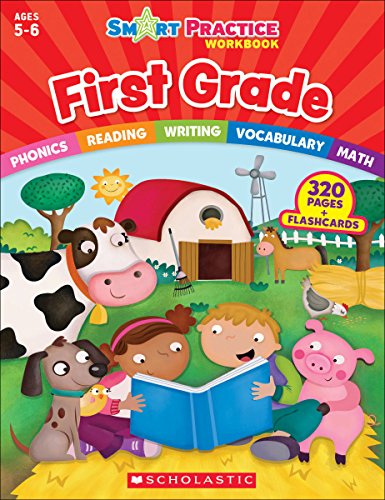 Book Cover Smart Practice Workbook: First Grade (Smart Practice Workbooks)