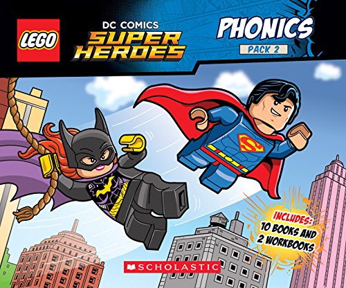 Book Cover Phonics Boxed Set #2 (LEGO DC Super Heroes)