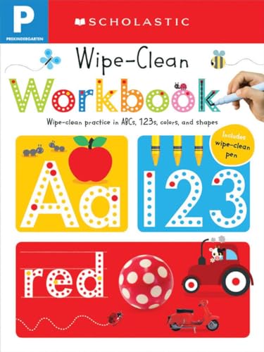 Book Cover Pre-K Wipe-Clean Workbook: Scholastic Early Learners (Wipe-Clean)