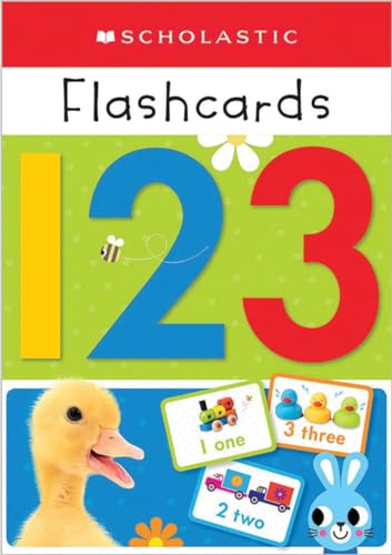 Book Cover Write and Wipe Flashcards: 123 (Scholastic Early Learners)
