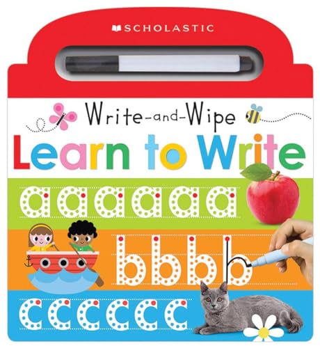 Book Cover Learn to Write: Scholastic Early Learners (Write and Wipe)