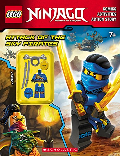 Book Cover Attack of the Sky Pirates (LEGO Ninjago: Activity Book with Minifigure)
