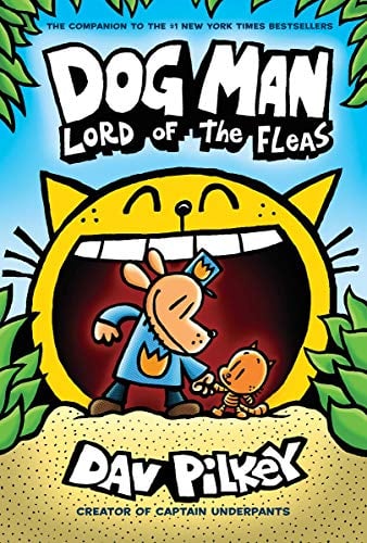 Book Cover Dog Man: Lord of the Fleas: From the Creator of Captain Underpants (Dog Man #5)
