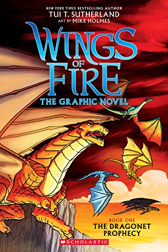Book Cover The Dragonet Prophecy (Wings of Fire Graphic Novel #1): A Graphix Book: The Graphic Novel (1)