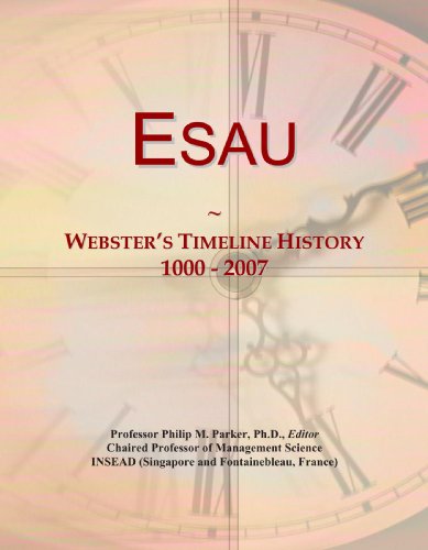 Esau: Webster's Timeline History, 1000 - 2007