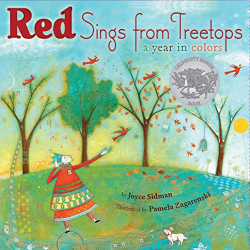 Book Cover Red Sings from Treetops: A Year in Colors (Sidman, Joyce)