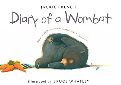 Book Cover Diary of a Wombat