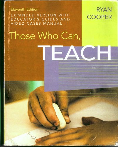 Title: THOSE WHO CAN,TEACH-EXPANDED >
