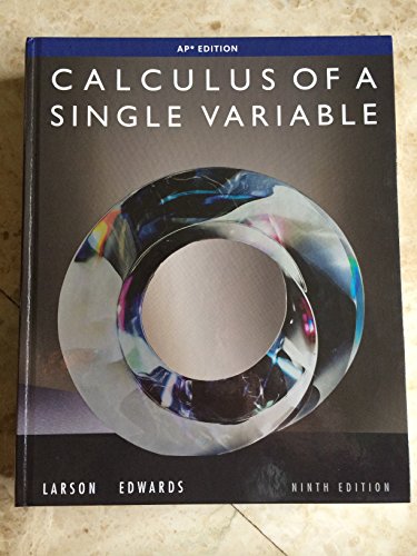 Calculus of a Single Variable, 9th Edition
