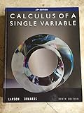 Calculus of a Single Variable, 9th Edition
