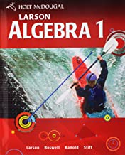 Book Cover Larson Algebra 1 (Holt McDougal Larson Algebra 1)