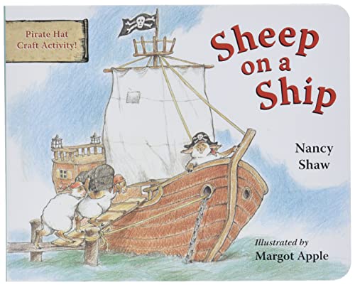 Book Cover Sheep on a Ship board book (Sheep in a Jeep)