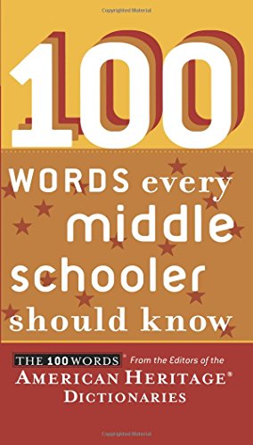 Book Cover 100 Words Every Middle Schooler Should Know