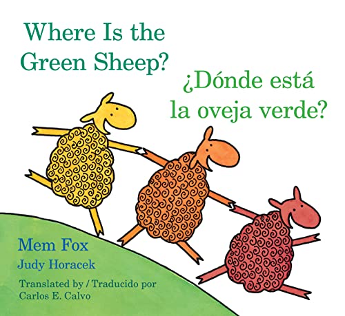 Book Cover Donde esta la oveja verde?/Where Is the Green Sheep? (English and Spanish Edition)