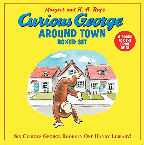 Book Cover Curious George Around Town (6 Volume Set)