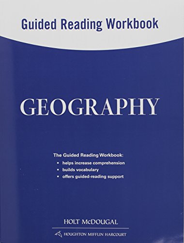 Book Cover Geography: Guided Reading Workbook