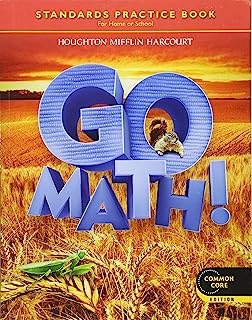 Book Cover Go Math! Standards Practice Book, Grade 2, Common Core Edition