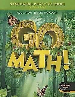 Book Cover Go Math!, Grade 1: Student Practice Book