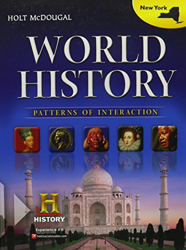 Book Cover Holt McDougal World History: Patterns of Interaction Â© 2012: Student Edition 2012