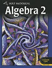 Book Cover Algebra 2 Common Core Student Edition (Holt McDougal Algebra 2)